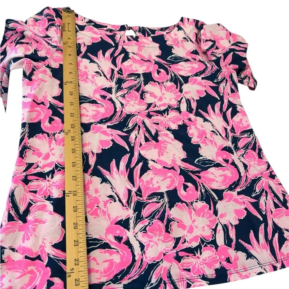 Lilly Pulitzer Floral Waverly Floral 3/4 Top Women’s Size Medium